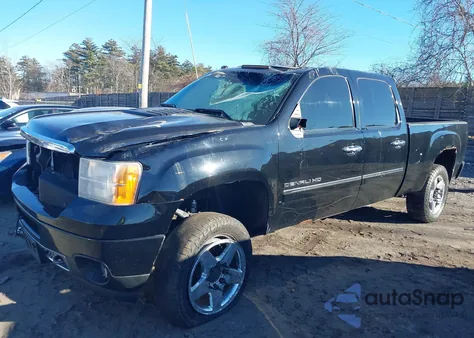 2011 GMC Sierra 2500Hd Denali from USA, damaged, VIN 1GT125C84BF142753